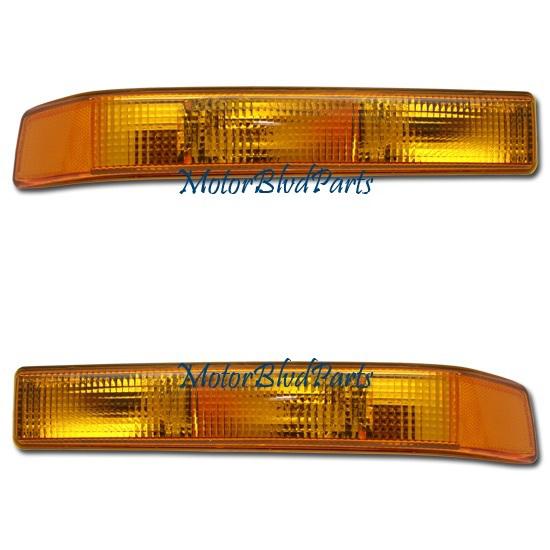 98-05 s10 blazer bumper parking signal light right+left