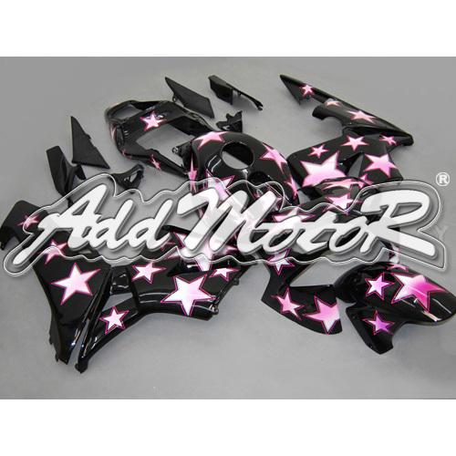 Injection molded fit cbr600rr 03 04 purple star fairing 63n36