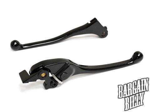 1993-1999 honda cbr 900rr brake + clutch hand lever black replace set 94 95 96