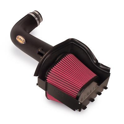 Airaid air intake black tube red filter synthaflow california legal ford svt