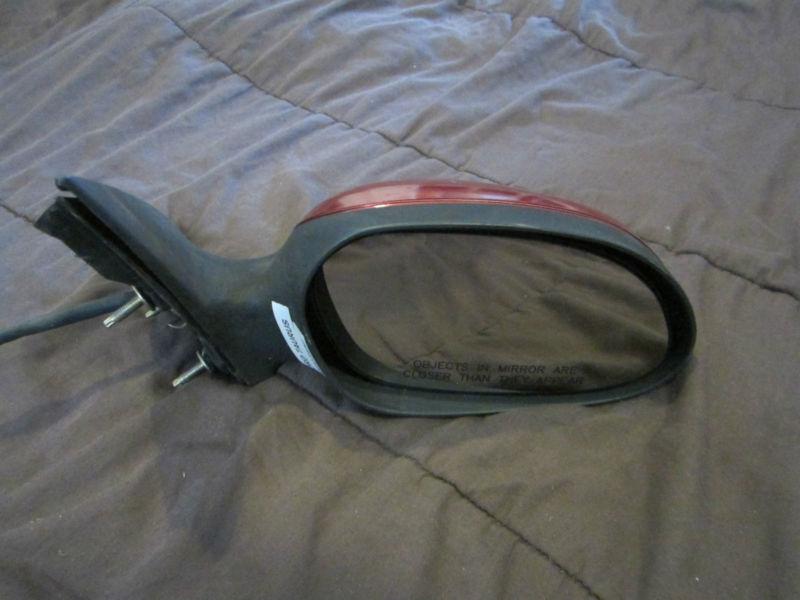 00 01 02 03 04 05  06 07 ford taurus passenger side power door mirror red