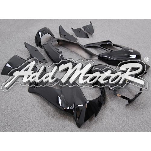 Fit vtr1000f 97-05 superhawk 1997-2005 firestorm glossy black abs fairing 17n10