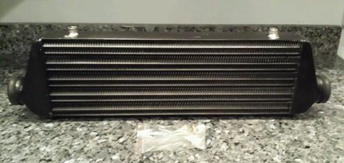 Black aluminum  28" x 7" fmic front mount turbo intercooler  2.5" inlet/outlet