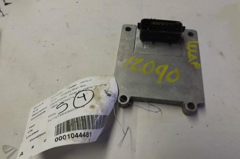 2008 chevrolet impala tcu transmission computer 24243274 oem