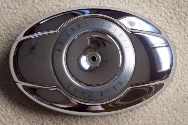 Harley davidson chrome air cleaner cover 96 cubic inches road king touring