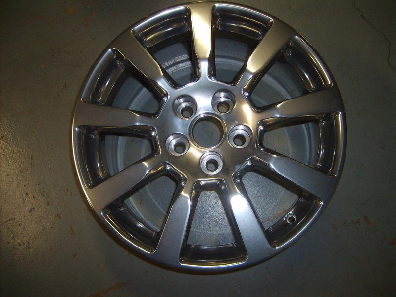 2008-2009 cadillac cts wheel, 18x8.5, 9 spoke full polished