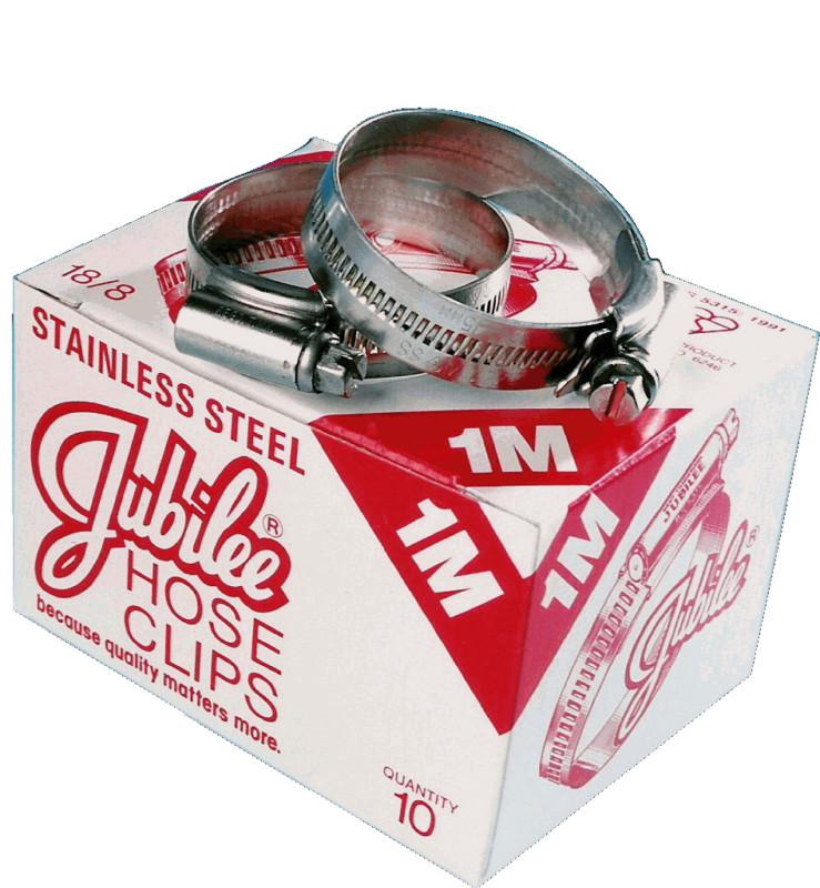 Jubilee hose clamp size bs20 00  box of 10 s/s aston martin rolls royce bentley 
