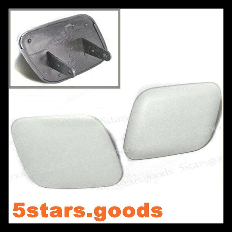 1998 1999 2000 2001 audi a6 c5 headlight washer cover caps avant pair set