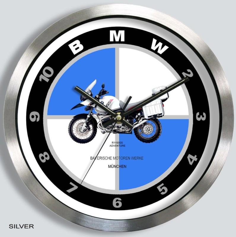 Bmw r1150gs adventure motorcycle metal wall clock r1150 choice of 3 colors