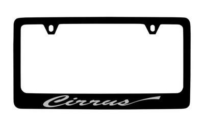 Chrysler genuine license frame factory custom accessory for cirrus style 4