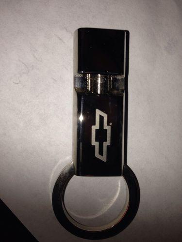 New keychain chevrolet metal tag fob holder