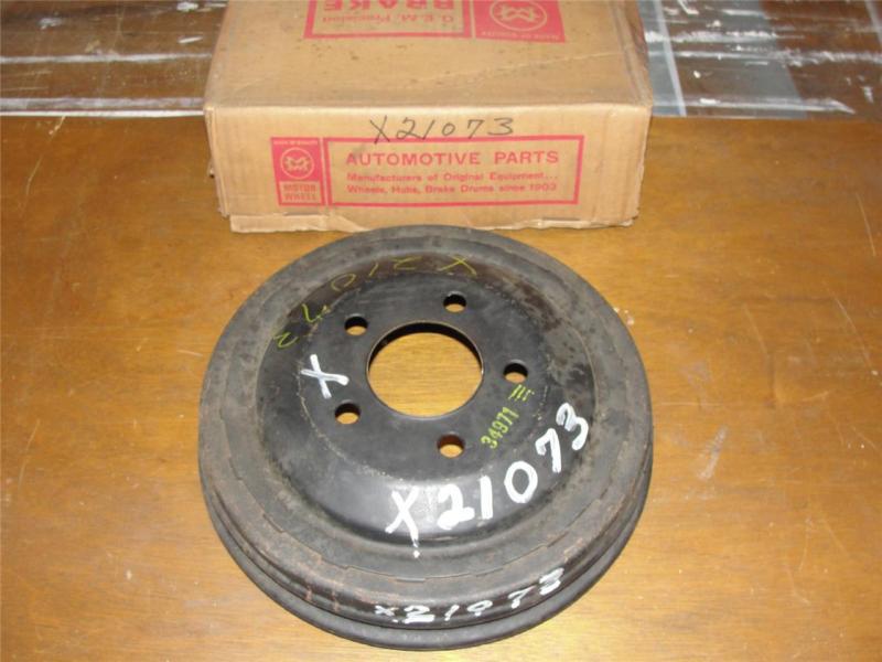 Nos 1960 1961 dodge dart rear o.e.m. precision brake drum x-21073