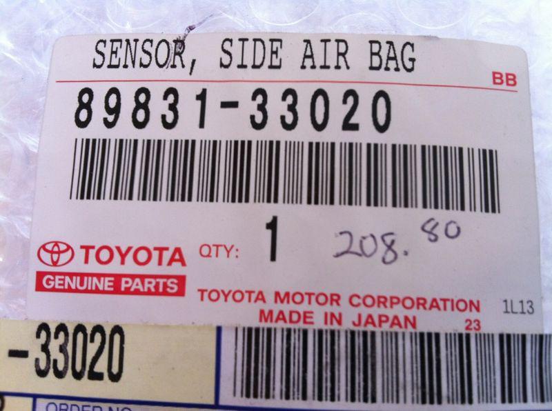 Lexus side airbag sensor 89831-33020