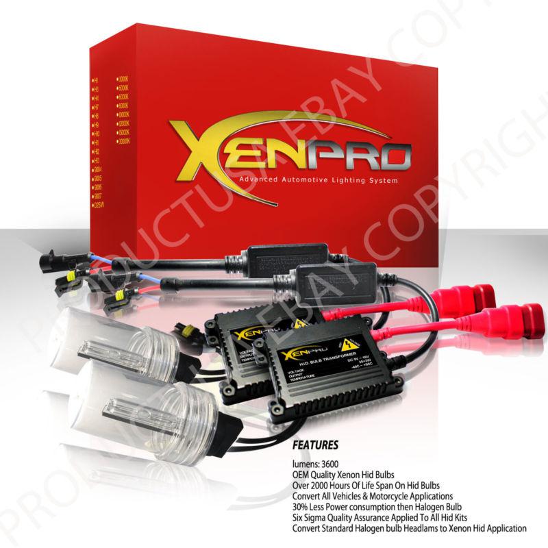 Xenpro 35watt xenon hid kit slim h13 3700k green headlight conversion sd light