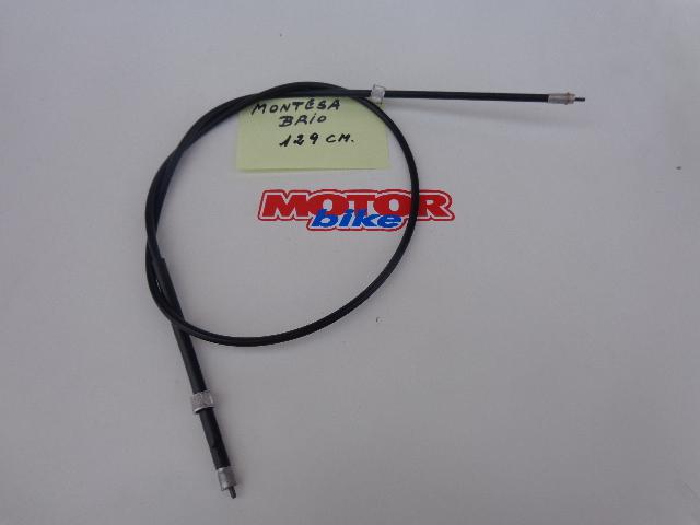 Montesa brio cable and cover length of 129 cm.