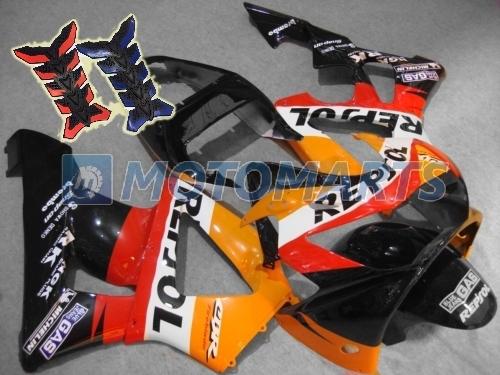 Free tank pad! aftermarket fairing body kit for honda cbr900rr 929 2000 2001 ag