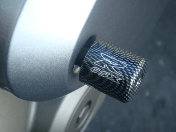 2007-2008 suzuki gsxr 1000 carbon frame sliders