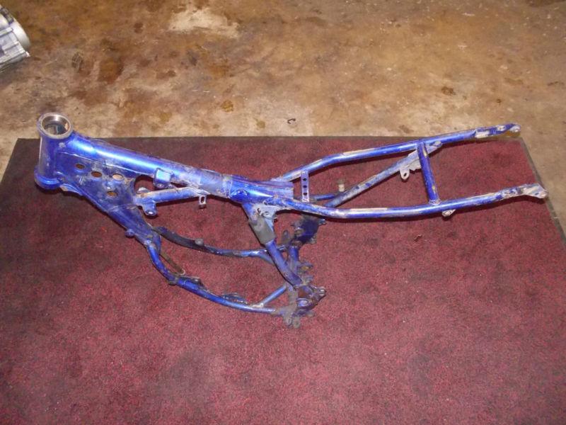 01 yz80 yz 80 frame chassis 