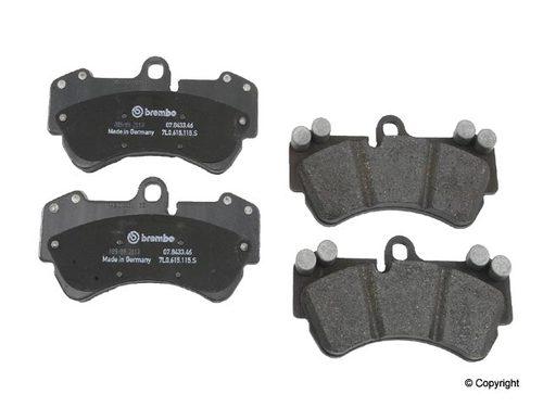 Wd express 520 10070 001 brake pad or shoe, front-genuine disc brake pad