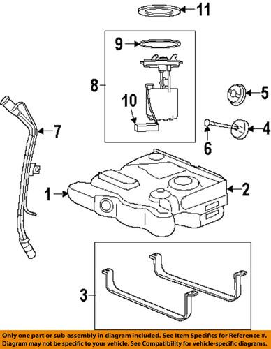 Mopar oem 4880680ai fuel system-filler tube