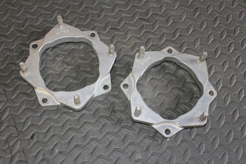 Yamaha banshee yfz450 warrior raptor 1987-2006 front wheel spacers +2" 4/156