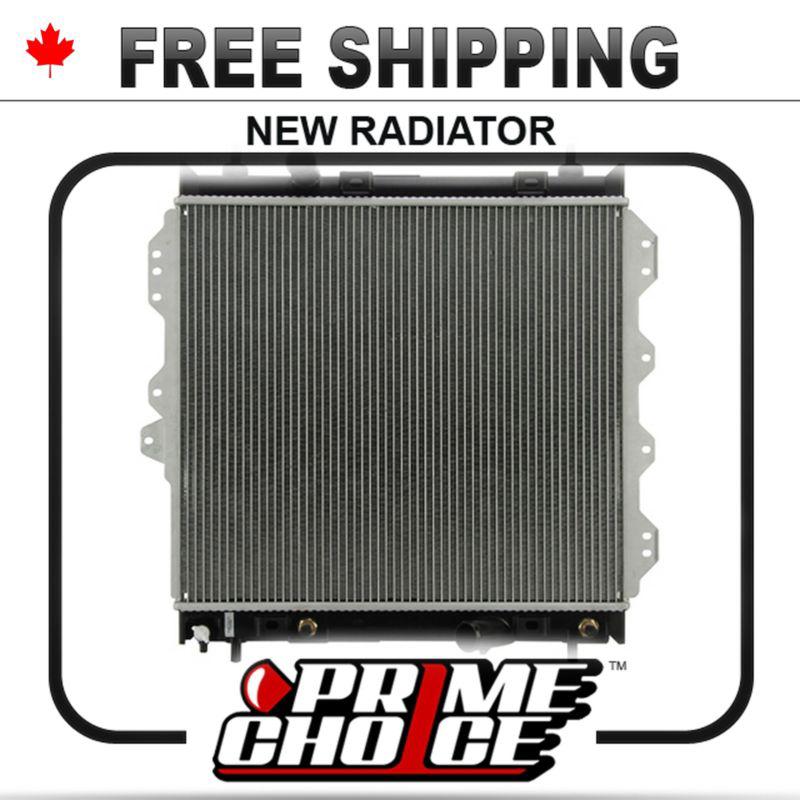 New direct fit complete aluminum radiator - 100% leak tested rad for 2.4l