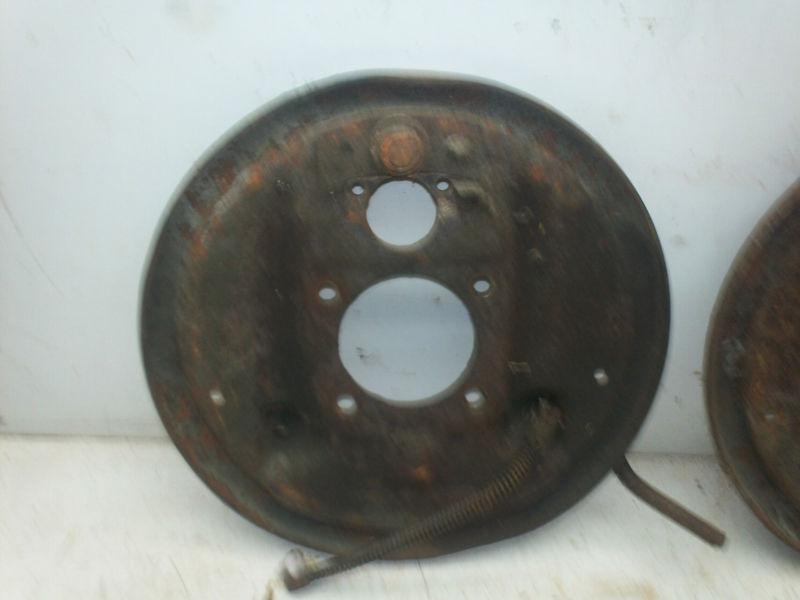 Find 70-81 CAMARO FIREBIRD TRANS AM REAR DRUM BRAKE BACKING PLATES ...