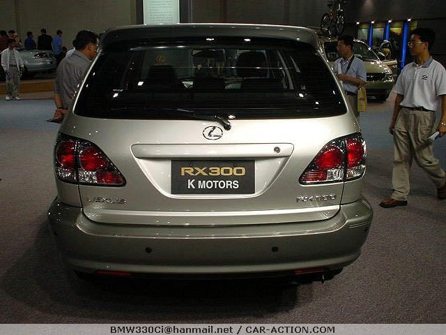 Painted 1999-2003 lexus rx300 rear or spoiler wing