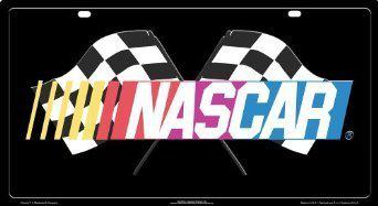 Nascar oversized license plate tag wall decoration