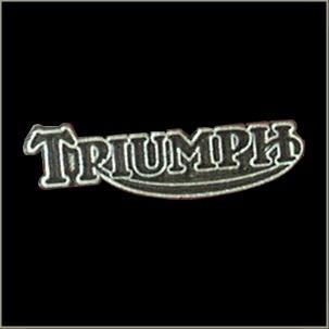 Triumph motorcycle company biker pin for hat vest or lapel