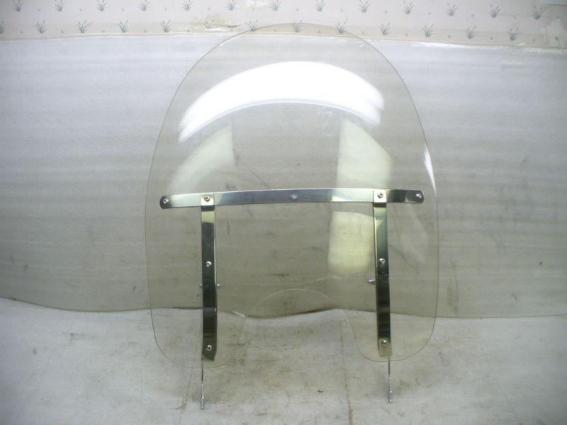 Harley flstc/flstf softail detachable windshield.