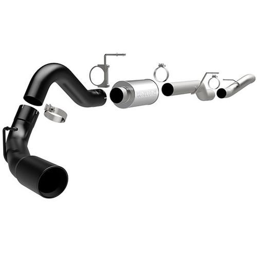 Magnaflow 17032 chevrolet diesel duramax, 4in. system black series kit exhaust