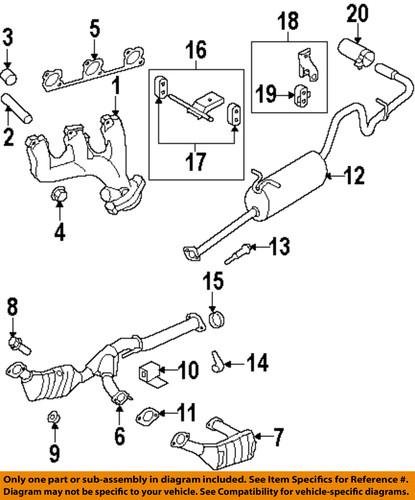 Ford oem w705495s900 exhaust-manifold stud