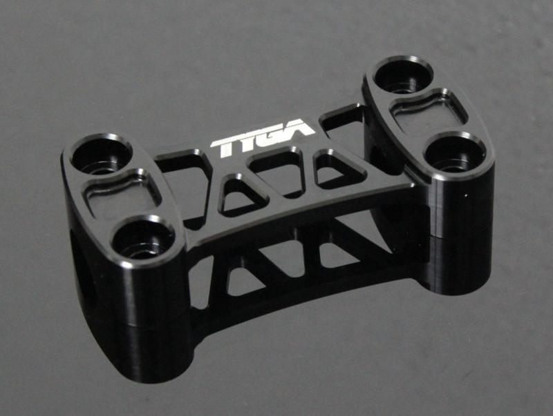 Honda grom msx125 handlebar clamp (black) tyga performance **ships from usa**