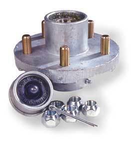 Tie down super lube hub kit 5 stud - 1-1/16" 81040