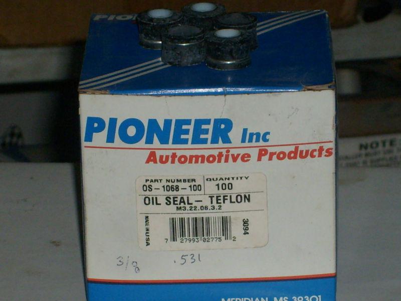 New 3/8 valve stem seals os-1068 pioneer box of 100 