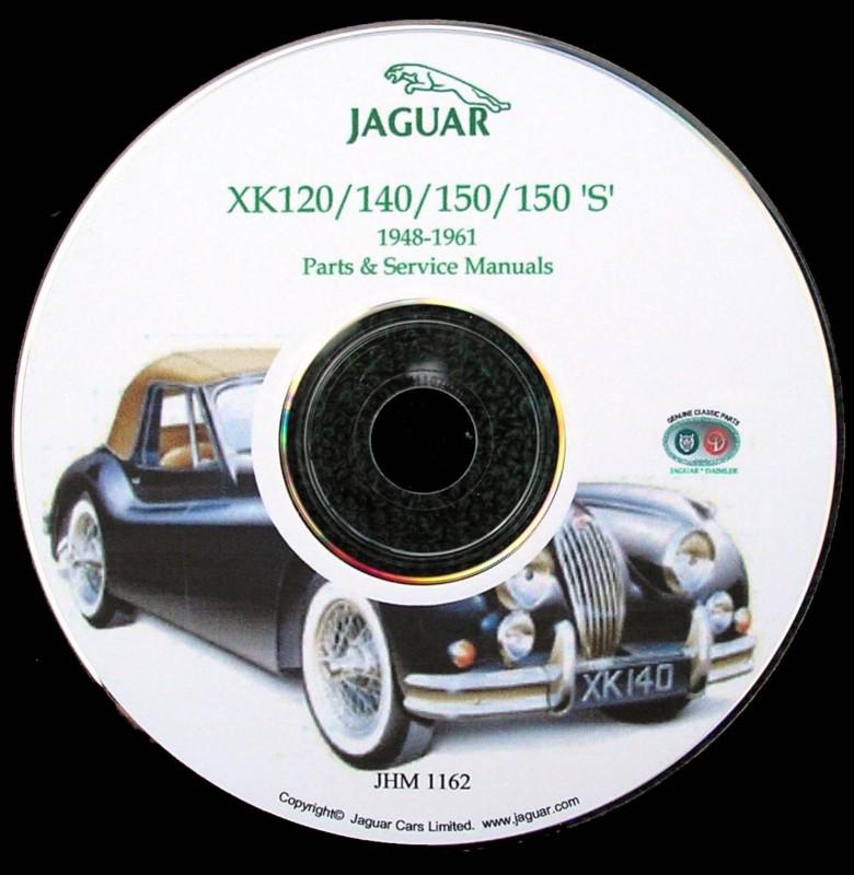 Jaguar xk120 xk140 xk150 workshop repair parts manual