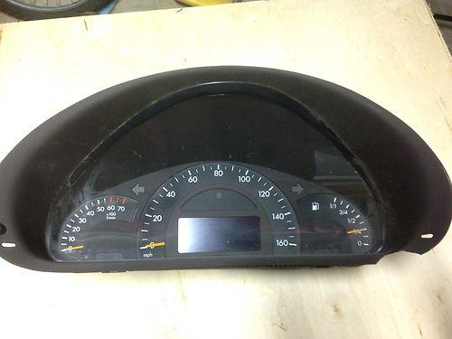 Mercedes c320 cluster