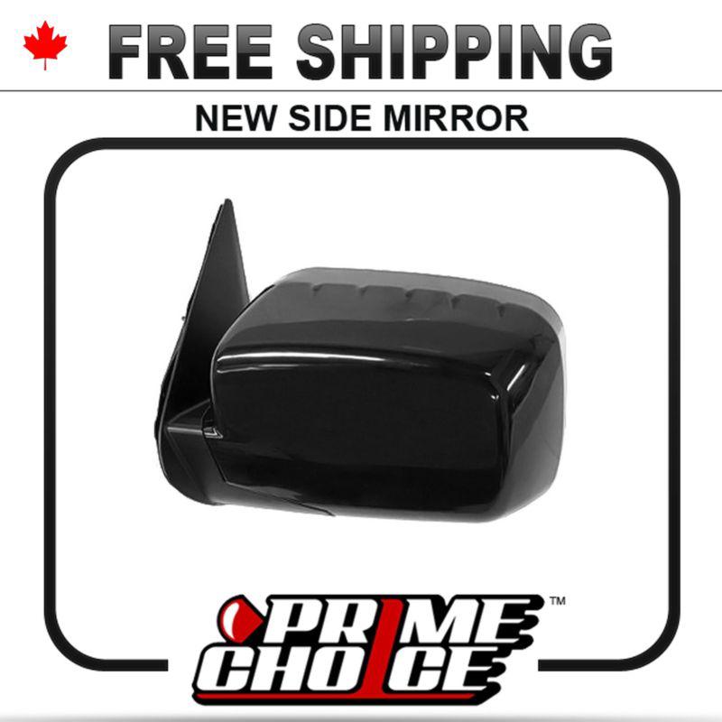 New power non heated drivers side view door mirror