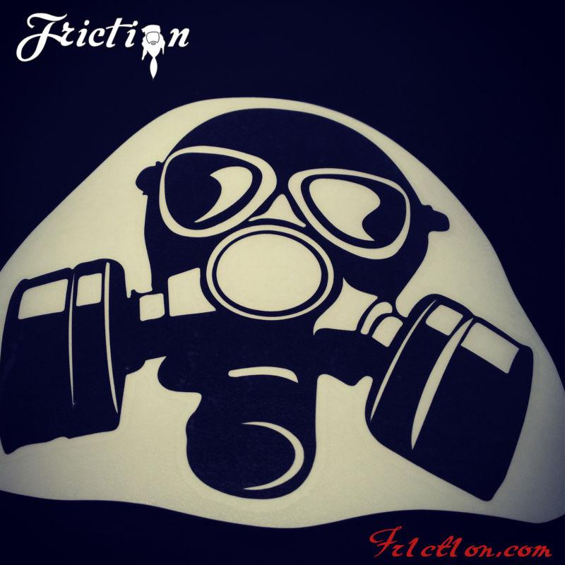 Gas mask decal funny carry illest funny art chive keep calm zombies guns
