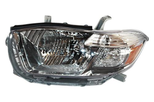 Tyc 20-6898-91 2008 toyota highlander left replacement headlight assembly