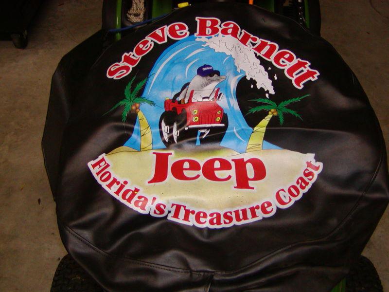 Jeep spare tire cover 27 to 30.0 inch tire