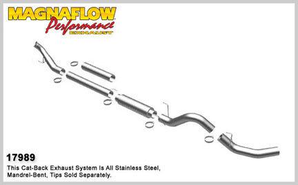 Magnaflow pro series stainless exhaust 04.5-07 5.9 cummins 5" turboback