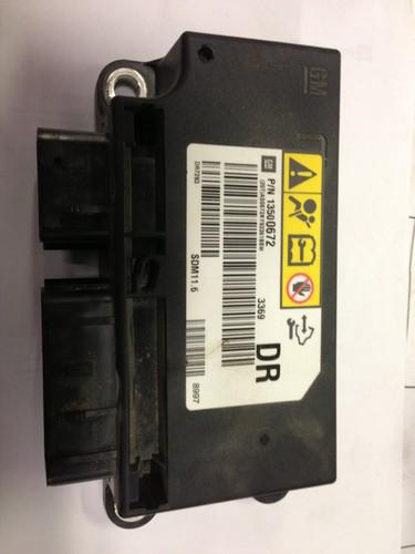 Price reduced gm chevrolet silverado air bag module 13500672