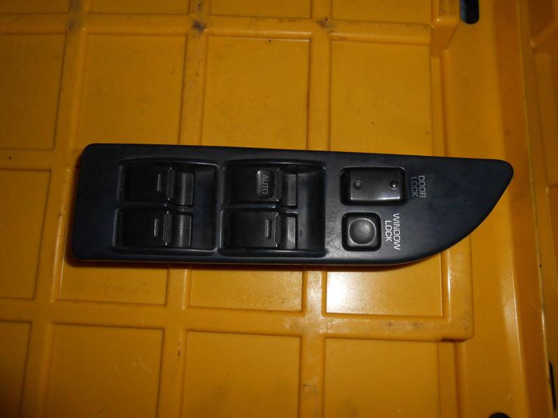 87 91 toyota camry left front driver side master window switch blue c20