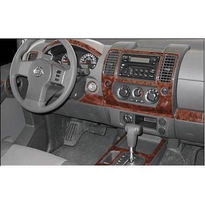Nissan xterra se le interior wood carbon fiber dash trim kit 2005 2006 2007 2008