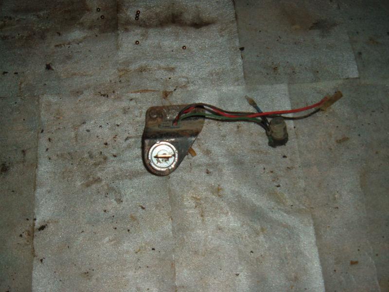 1970 honda cl 100 key switch and key 