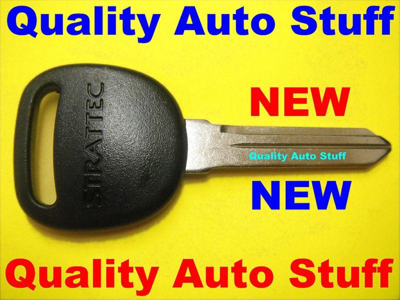 New gm saturn uncut non-transponder key blank b96 p1110 strattec # 692076