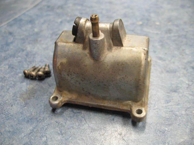 B l left side float bowl 1973 honda cb350f cb 350 f four cylinder