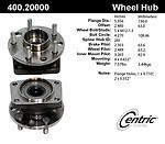 Centric parts 400.20000e rear hub assembly